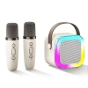 Loa Bluetooth K12 Không Dây Kèm 2 Micro, Thiết Kế Nhỏ Gọn, Thay Đổi Giọng, Giá 69.000