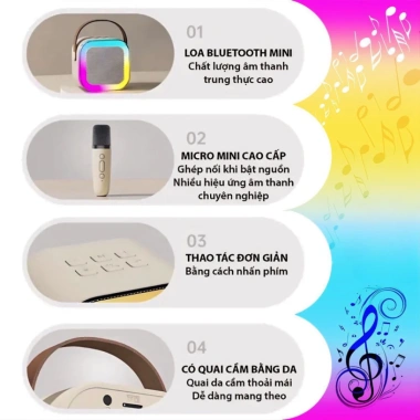 Loa Bluetooth K12 Không Dây Mini 2 Micro - Thiết Kế Nhỏ Gọn, Thay Đổi Giọng, Dễ Dùng | REMI OFFICIAL