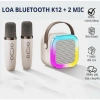 Loa Bluetooth K12 Mini Không Dây kèm 2 micro, thay đổi giọng, tiện dụng 87.999 VND 10