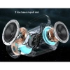 Loa Bluetooth Karaoke 2 Mic Không Dây, Bass Mạnh, LED RGB Nháy Nhạc - 320.000₫ 5