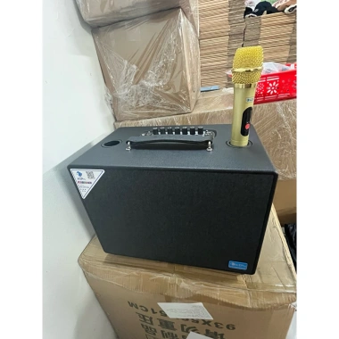 Loa Bluetooth Karaoke Az-C08 Bas20 3ĐT 7 núm chỉnh âm - Giá ưu đãi 2.89 triệu