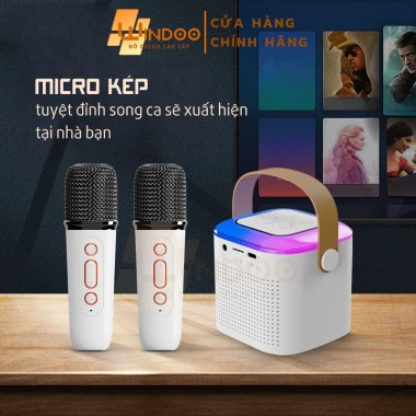 Loa Bluetooth Karaoke Bass Mạnh, Âm Thanh Chất Lượng Cao và Mic Hát - 169.000₫ 8