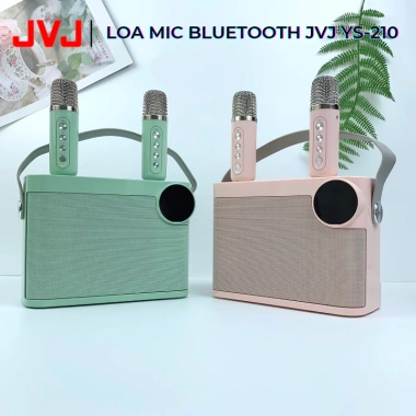 Loa Bluetooth Karaoke JVJ YS-210 20W, 2 mic không dây, bảo hành 6 tháng - 799.000 VND 6