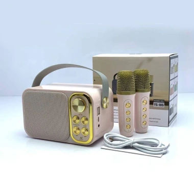 Loa Bluetooth Karaoke kèm micro YS-105 và YS-103 - Bass mạnh, âm thanh siêu hay, chỉ 422k
