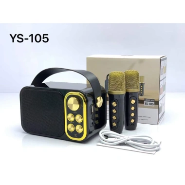 Loa Bluetooth Karaoke kèm micro YS-105 và YS-103 - Bass mạnh, âm thanh siêu hay, chỉ 422k 10 Loa Bluetooth Karaoke kèm micro YS-105 và YS-103 - Bass mạnh, âm thanh siêu hay, chỉ 422k 10