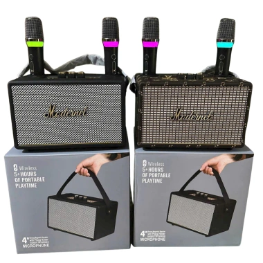 Loa Bluetooth Karaoke M72 + 2 Micro Không Dây, Bass Mạnh, Pin Trâu, Giá 756.000₫ (Giảm từ 982.800₫)