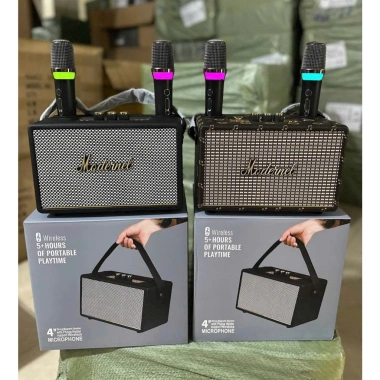 Loa Bluetooth Karaoke M72 + 2 Micro Không Dây, Bass Mạnh, Pin Trâu, Giá 756.000₫ (Giảm từ 982.800₫)