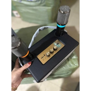 Loa Bluetooth Karaoke M72 + 2 Micro Không Dây, Bass Mạnh, Pin Trâu, Giá 756.000₫ (Giảm từ 982.800₫)