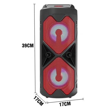 Loa Bluetooth Karaoke Mini 818WD - Công suất lớn, Âm thanh đỉnh, Đèn LED sáng rực, Giá chỉ 209.000₫