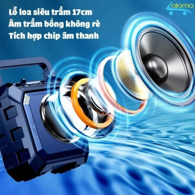 Loa Bluetooth Karaoke Mini Chigo M63 Xách Tay - Mic Không Dây, Bảo Hành 12 Tháng, Giá chỉ 410.000₫ 6
