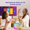 Loa Bluetooth Karaoke Mini K12 10W, mic không dây, đèn lồng thời trang, di động, giá 148.000₫ 3