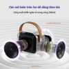 Loa Bluetooth Karaoke Mini K12 10W, mic không dây, đèn lồng thời trang, di động, giá 148.000₫ 5