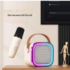 Loa Bluetooth Karaoke Mini K12 10W, mic không dây, đèn lồng thời trang, di động, giá 148.000₫ 6