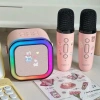 Loa Bluetooth Karaoke Mini K12 Kinyo – Pin Khỏe, Âm Thanh Mạnh, Tặng 2 Mic 2