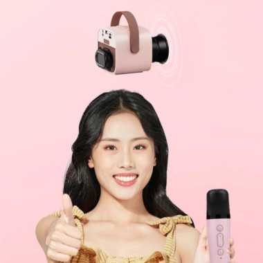 Loa Bluetooth Karaoke Mini P2 K1 Bass mạnh, micro không dây, 5 giọng, giảm còn 249.000₫