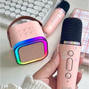 Loa Bluetooth Karaoke PTLUXURY kèm 2 mic, giá 179.000₫ – Hàng tốt, giảm giá
