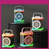 Loa Bluetooth Karaoke T-33 không dây, nhỏ gọn, bass kép mạnh mẽ, LED RGB nháy theo nhạc 355.000₫ 8