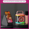 Loa Bluetooth Karaoke T-33 không dây, nhỏ gọn, bass kép mạnh mẽ, LED RGB nháy theo nhạc 355.000₫ 9