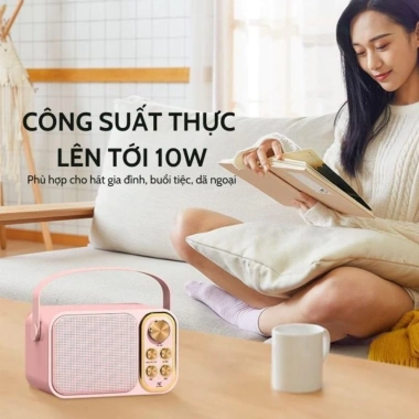 Loa Bluetooth Karaoke YS-105 & YS-103 Mic – Âm Thanh Hay, Thay Đổi Tone, Giá 405k