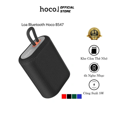 Loa Bluetooth không dây HOCO BS47 mini cầm tay, hỗ trợ thẻ nhớ, 5h nghe nhạc - 269.000đ