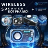 Loa Bluetooth không dây LED RGB 5W – Âm thanh 360°, chống nước, AUX & thẻ nhớ, bass mạnh 4