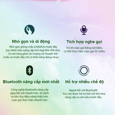 Loa Bluetooth Langsdom WS-809 – Âm Thanh 360° Pass Vòm, Ghép Đôi TWS, Giá 250.000 4
