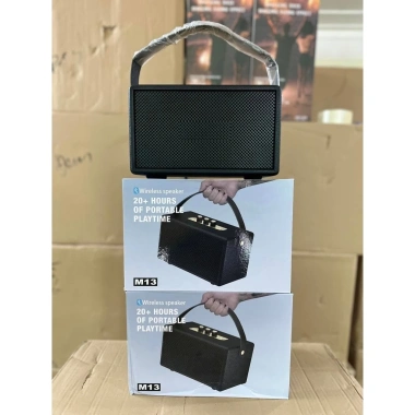Loa Bluetooth M13 công suất lớn, bass mạnh, pin trâu, mini âm thanh 3D - chỉ 487.760₫