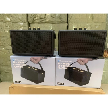 Loa Bluetooth M13 công suất lớn, bass mạnh, pin trâu, mini âm thanh 3D - chỉ 487.760₫