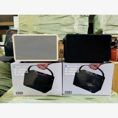 Loa Bluetooth M29 30W Bass mạnh, âm thanh lớn, mini, tùy chỉnh Bass Treble - Giá 550.000 VND 8