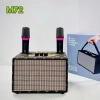 Loa Bluetooth M72 Pro – Karaoke 2 mic không dây, Bass mạnh, đời mới 2.025, chỉ 826k