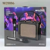 Loa Bluetooth M72 Pro – Karaoke 2 mic không dây, Bass mạnh, đời mới 2.025, chỉ 826k 6