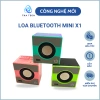 Loa Bluetooth Mini Basix X1 Bass mạnh âm thanh 360 do Bluetooth 5.0 cầm tay 49.000