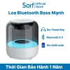 Loa Bluetooth Mini Bass 2.200mAh TWS Trắng - Âm thanh mạnh, di động ký túc xá ngoài trời