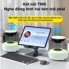 Loa Bluetooth Mini Bass 2.200mAh TWS Trắng - Âm thanh mạnh, di động ký túc xá ngoài trời 4