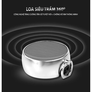 Loa Bluetooth Mini BS01 Bọc Thép Cầm Tay, Bass Sâu, Hỗ Trợ Thẻ Nhớ, Cổng 3.5, Mic Đàm Thoại 228.300₫