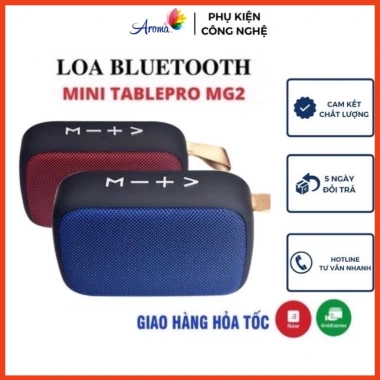 Loa Bluetooth Mini Cầm Tay MG2 - Giá rẻ 56.650đ, Thiết kế Nhỏ Gọn, Bảo hành 12 tháng