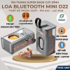 Loa Bluetooth Mini D22 Extra Bass LED Nhạc Đèn, Không Dây, Kết Nối Điện Thoại và Laptop - 149k