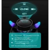 Loa Bluetooth Mini Đèn LED, Đồng Hồ Báo Thức Kỹ Thuật Số Hình Quả Cầu - Không Dây, Giá 88.088 VND 3