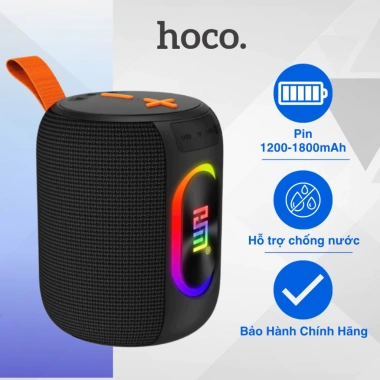 Loa Bluetooth Mini HM-831 - Bass mạnh, LED hiện đại, chống nước, chỉ 210.000₫