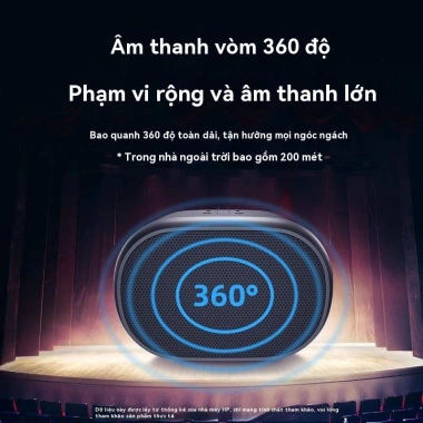 Loa Bluetooth Mini HP S01 - Âm thanh mạnh, thiết bị di động, giá 218.999 VND 9