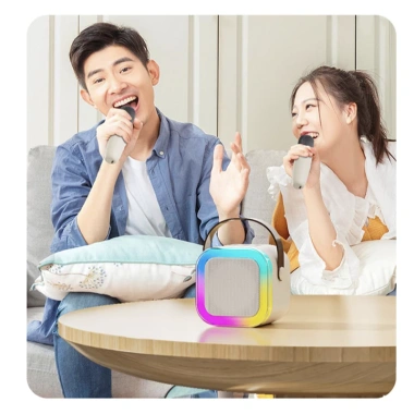 Loa Bluetooth Mini K12 không dây kèm 2 micro, chính hãng, giá 89.000đ, miễn phí vận chuyển 5