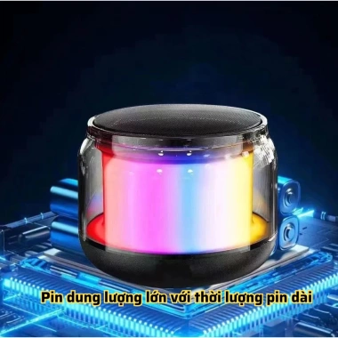 Loa Bluetooth Mini K30 Star - Âm Thanh Vòm 360°, LED RDG Full Màu Sắc Rực Rỡ, Giá 69.300 VND 5
