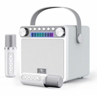 Loa Bluetooth Mini Karaoke SU-YOSD YS-601 2 micro Bass ấm Thiết kế đẹp Giá 395.000₫