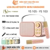 Loa Bluetooth Mini Karaoke YS-105 25W Bass Mạnh, Âm Thanh Hay, Kèm Micro, BH 2 Năm, Giá 412.000₫