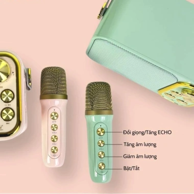 Loa Bluetooth Mini Karaoke YS-105 25W Bass Mạnh, Âm Thanh Hay, Kèm Micro, BH 2 Năm, Giá 412.000₫ 4