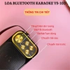 Loa Bluetooth Mini Karaoke YS-105/YS-103 – Bass mạnh, âm thanh siêu hay, thay đổi tone 2 mic – chỉ 405.000₫ 7