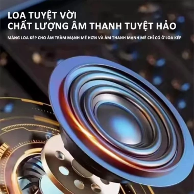 Loa Bluetooth Mini Karaoke YS 203 kèm 2 micro mini không dây, âm thanh cao cấp, giá chỉ 290.000 VND 6