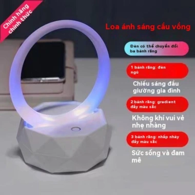 Loa Bluetooth mini không dây, âm thanh sống động, quà sinh nhật, đèn ngủ nữ chỉ 119k