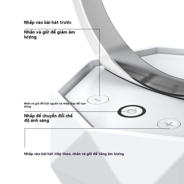 Loa Bluetooth mini không dây, âm thanh sống động, quà sinh nhật, đèn ngủ nữ chỉ 119k