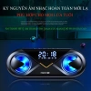 Loa Bluetooth Mini Không Dây Đa Năng, Loa Kép Bass, Thẻ Nhớ, Báo Thức, Màn Hình LED Full HD - BH 2 Năm 3